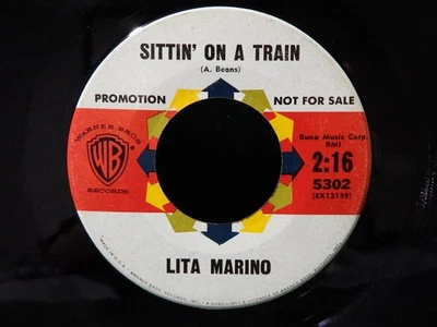 Lita Marino - Sittin' on a Train / Big Daddy (7") (Very Good (VG)) - 2971235345 - Image 1 of 2