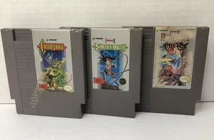 🔥🚨Vintage Castlevania 1 2 3 Lot Nintendo NES, 1987) TESTED & WORKING AUTHENTIC - Picture 1 of 13