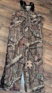 Vintage 10x Camo Insulated Overalls Bibs Men's L Large Made In USA - Picture 1 of 4