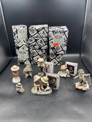 Kim Anderson's Pretty as a Picture Enesco Lot 7 Figurines  w/original Boxes - Image 1 of 4
