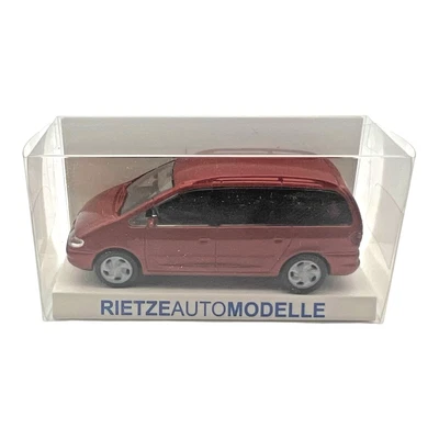 Rietze 20750 Volkswagen VW sharan H0 Modellauto Rotmetallic in OVP - Bild 1 von 4