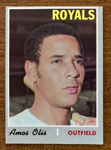 1970 Topps Baseball #354 Amos Otis - Kansas City Royals - EX (keine Knicke) - Bild 1 von 2