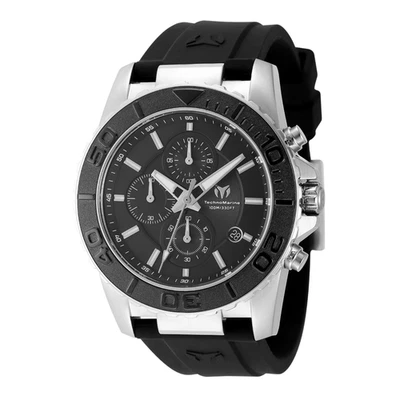 Technomarine Reloj Hombre Sea Grace Cronógrafo Esfera Negra Correa Silicona TM-724005 Foto 1 de 2