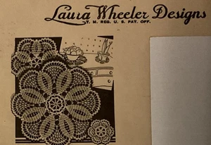 x316 Vintage mail order LW Doilies Pattern to Crochet (Reproduction), s, m, l - Picture 1 of 4