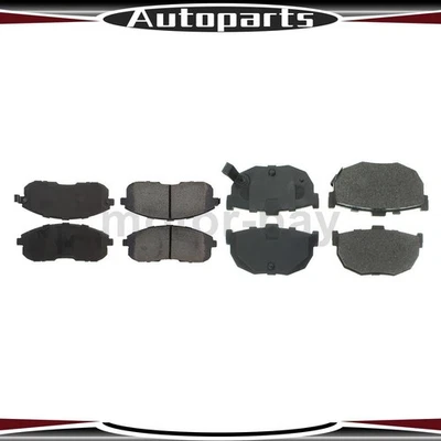 Front and Rear Ceramic Brake Pads For Nissan Maxima 1990 1989 - Image 1 of 4