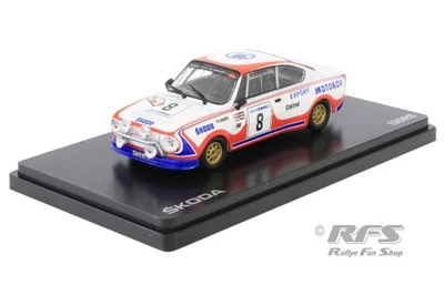 Skoda 130 RS Rally Rally Skoda 1978 Zapadlo 1:43 Abrex 501TM - Immagine 1 di 3