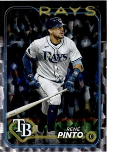 2024 Topps Baseball #US107 Silver Foil Rene Pinto - Picture 1 of 2