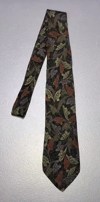 VTG 60’s Serica Made In Italy 100% Silk Men’s Skinny Tie  - Image 1 of 4