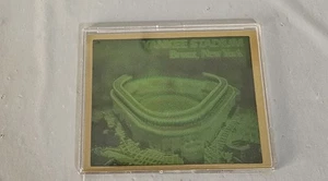 1994 Blockbuster Video Limited Edition YANKEE STADIUM 3-D Hologram Card - Picture 1 of 2