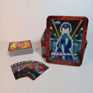 Jasco Megaman Universal Fighting System UFS Card Game Collector Tin 89 Cards - Picture 1 of 5