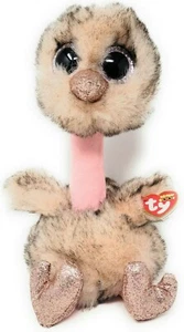  Ty Beanie Boos Henna the Ostrich Medium Buddy Plush 10" New with Tags - Picture 1 of 3