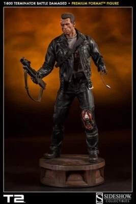 Sideshow Collectibles T800 TERMINATOR 2 Battle Damaged Premium Format Figure - Image 1 of 4