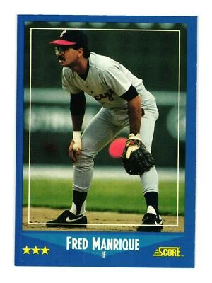 1988 Score #139 Fred Manrique - Image 1 of 2