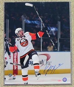 KYLE OKPOSO Signed New York Islanders 16x20 Photograph STEINER COA - Picture 1 of 1