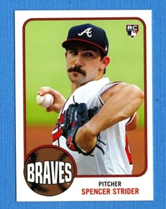 2022 Topps Throwback Thursday #97 Spencer Strider Atlanta Braves 661 - Imagen 1 de 1