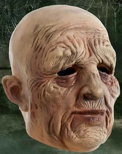 realistische Opa Maske alter Mann Greis Latex Großvater - Bild 1 von 2