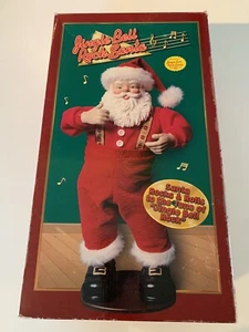1st Edition 1998 Jingle Bell Rock Santa Dancing Animated TESTED & Working EUC - Picture 1 of 14