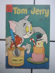 EDITION  P E I    /   TOM ET JERRY  / NUMEROS  50 /   AOUT      1957 - Imagen 1 de 2