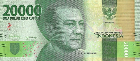 Indonesia, 20000 Rupiah, 2019, P-158d, UNC Cover
