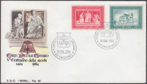 VATICANO Sc #395-6.4 FDC 500th ANN del CARDENAL NICOLAUS CUSANUS - SU LUGAR DE NACIMIENTO - Imagen 1 de 1