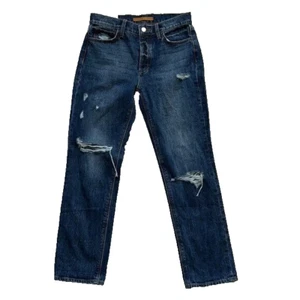 Joe's Women's Remix The Scout Distressed Double Roll Boyfriend Jeans Size 25 - Picture 1 of 6