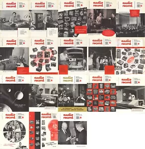 Audio Record Magazine 1954-1959, Lot of 18 Issues, w/ Tape Recorder Directories - Picture 1 of 20