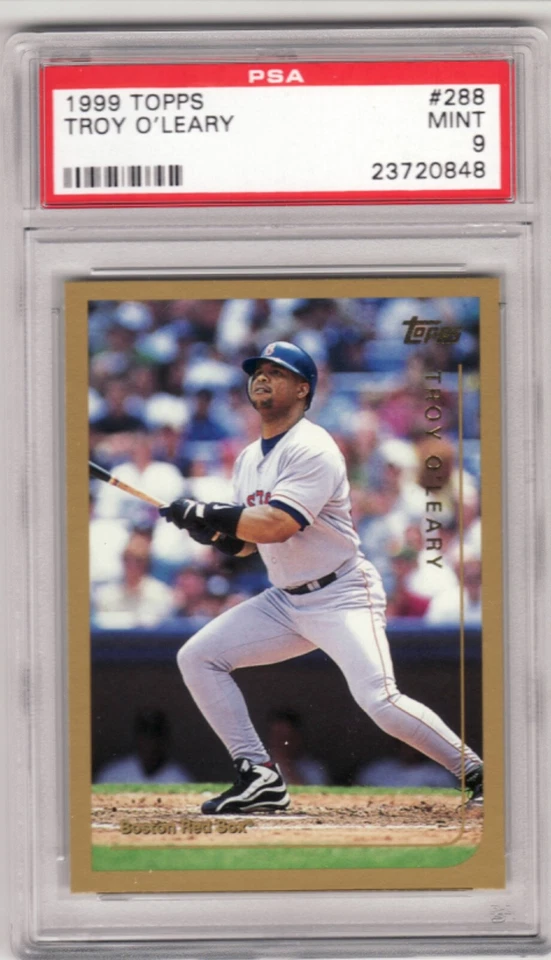 1999 Topps Baseball - Troy O'Leary - PSA 9 MT - #288 - Registry Set Break - Image 1 of 1