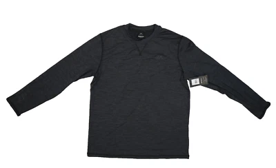 RVCA C-Able Crew Sweatshirt Gray Long Sleeve Athleisure Casual Breathable Mens L - Image 1 of 4