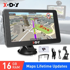 XGODY 7'' Caravan Sat Nav Motorhome GPS Navigation Free Australia Map HD Screen - Picture 1 of 14
