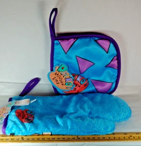 The Nick Box Rocko's Modern Life Ofenhandschuh 11"x6,5" & Topflappen 6,75" SIEHE FOTOS - Bild 1 von 13