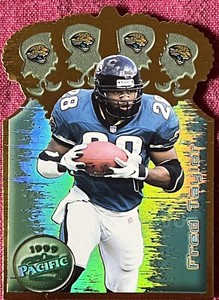 1999 Pacific Gold Crown Die Cuts Jaguars Football Card #19 Fred Taylor NM/MT