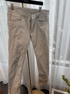 Calibre Men’s Cotton Spandex Size 34 Chalk Colour Jeans - Picture 1 of 6