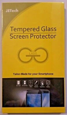 Screen Protector Apple iPhone XS and X Tempered Glass Film 2 Pack JETech NEW - Image 1 of 4