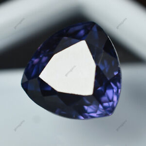 8.65 Ct Natural Tanzanite Trillion Shape CERTIFIED Blue Loose Gemstone