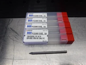 5 NEW! Kyocera-SGS .0156" 3FL Carbide Endmill P3S00156E_1A - Picture 1 of 3