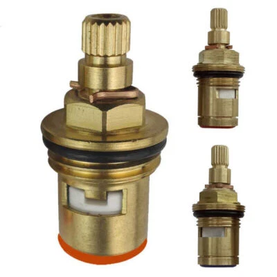 Hahnoberteil 1/2 Zoll messing blank Oberteil Wasserhahn Ventileinsatz - Bild 1 von 4