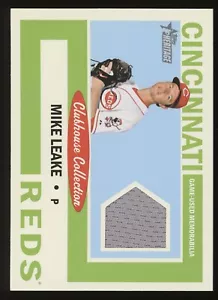 2013 Topps Heritage Clubhouse #ML Mike Leake Jersey (Grey) Relics: Reds - Picture 1 of 1