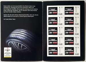 Briefmarkenset Portocard Individuell 10x58 ct FULDA 'Deutschland fährt schwarz' - Bild 1 von 6