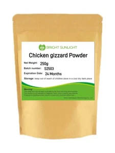 250g Chicken gizzard Powder , 100% Pure Ji Nei Jin POWDER - Picture 1 of 4
