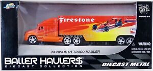 Jada Baller Haulers Diecast Collection Kenworth T2000 Firestone Hauler #12024