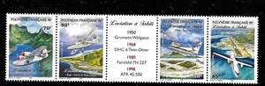 FRENCH POLYNESIA 1998 - Se Ten SET of 4 - AVIATION IN TAHITI - SG 816/9 - MNH - Picture 1 of 1