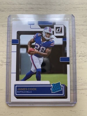 james cook 2022 panini donruss rated rookie #315 - Image 1 of 2