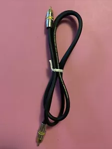 Monster Standard SV1 75 Ohm Standard Video Kabel 40" Länge Gold Stecker - Bild 1 von 3