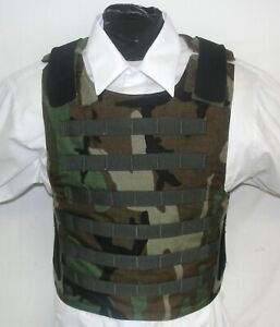 New LG KDH Tactical Plate Carrier Body Armor BulletProof Vest Lvl IIIA Inserts  
