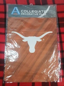 Bandiera da giardino doppia faccia University of Texas Longhorns 12,5"x18" - Foto 1 di 7