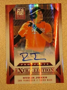 2013 PANINI ELITE EXTRA EDITION #142 RYDER JONES AUTO SAN FRAN GIANTS 108/580 - Picture 1 of 2