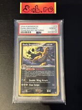 PSA 10 Dark Dragonite Non Holo Rare EX Team Rocket Returns 15/109 Pokémon Card