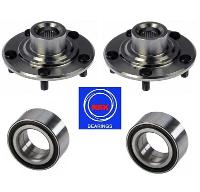 FRONT Wheel Hub & NSK Bearing For 08-15 ACURA TSX & HONDA ACCORD/CROSSTOUR PAIR - Image 1 of 4