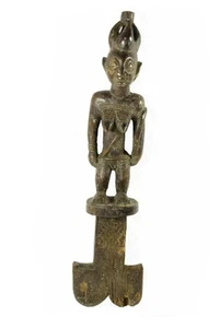 Apoyo Yoruba Estaca Madera Voodoo Arte Tribal Primer - Imagen 1 de 1
