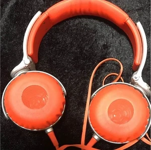 Auriculares Driver Sony MDR-XB610 EXTRA BASS 40mm Naranja Probados Usados - Imagen 1 de 3